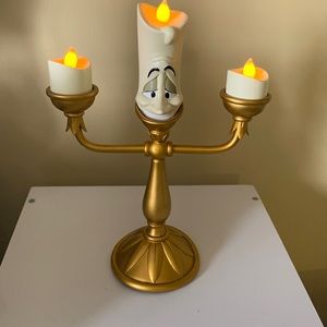 Disney Parks Exclusive Lumiere Light Up Figure